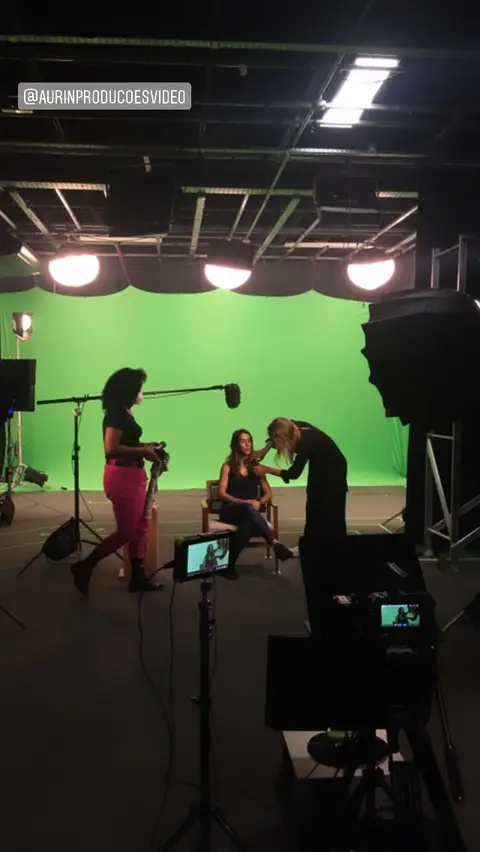 Eduardo Auricchio on set